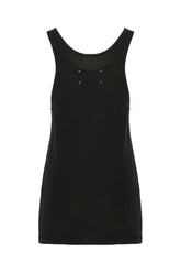 Top in misto viscosa nera -  | High Quality Luxury Handbag Shop