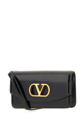 Black leather clutch -  | High Quality Luxury Handbag Shop