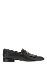 Black leather loafers -  | High Quality Luxury Handbag Shop