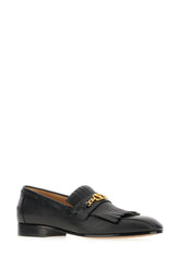Black leather loafers -  | High Quality Luxury Handbag Shop