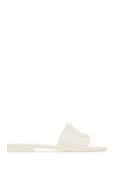 White rubber slippers -  | High Quality Luxury Handbag Shop