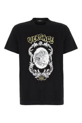 Black cotton t-shirt -  | High Quality Luxury Handbag Shop