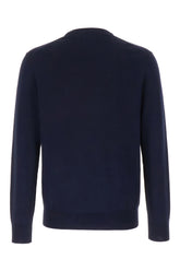 Navy blue cotton sweater -  | High Quality Luxury Handbag Shop