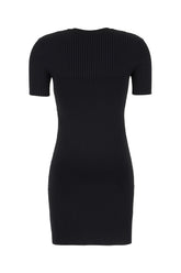Black stretch nylon blend dress -  | High Quality Luxury Handbag Shop