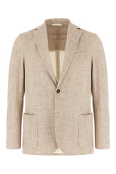 Embroidered stretch cotton blazer -  | High Quality Luxury Handbag Shop