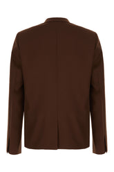 Burgundy wool blazer -  | High Quality Luxury Handbag Shop