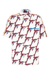 Camicia in popeline stampato -  | High Quality Luxury Handbag Shop