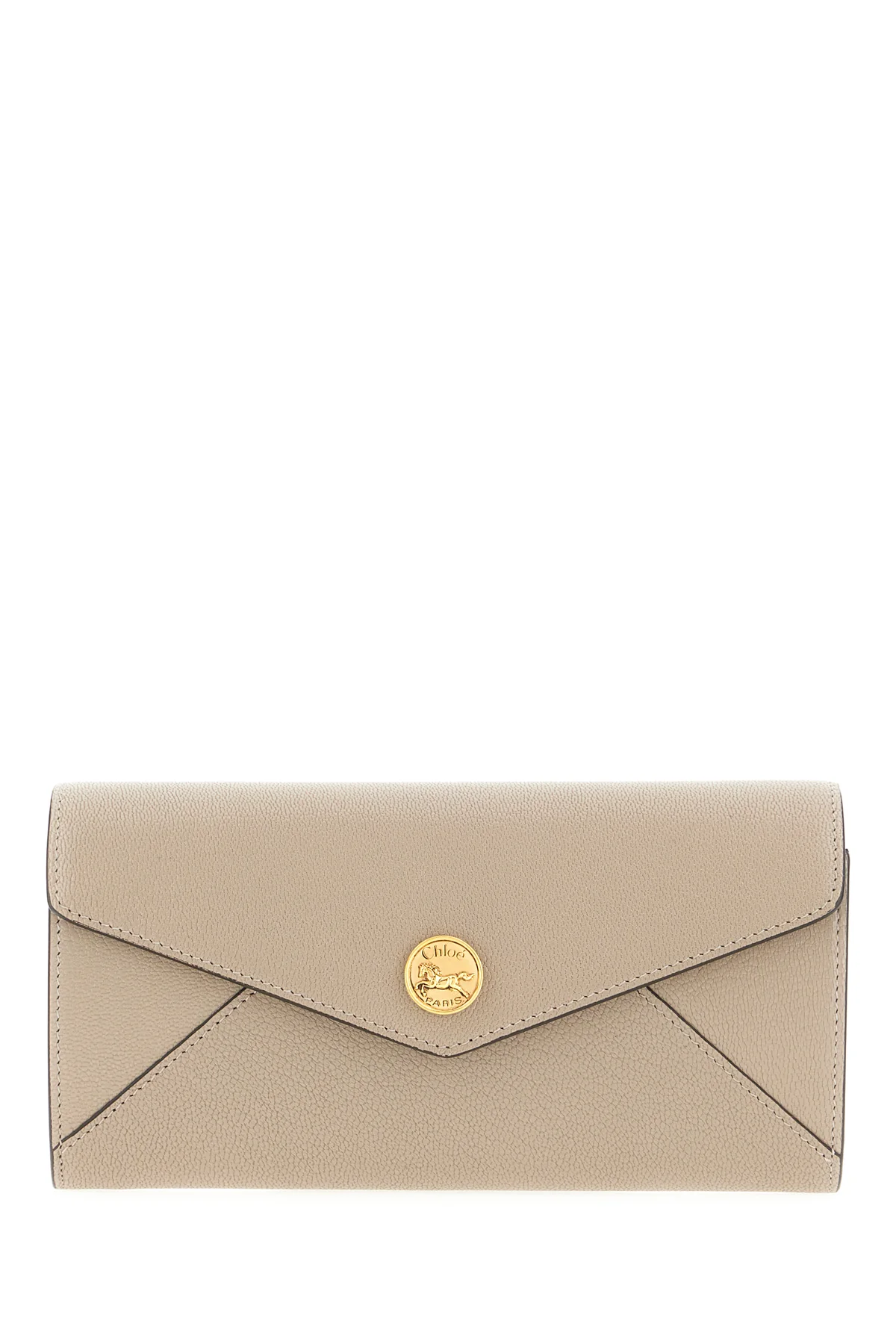 Dove grey leather wallet -  | High Quality Luxury Handbag Shop