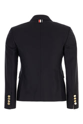 Midnight blue wool blazer -  | High Quality Luxury Handbag Shop