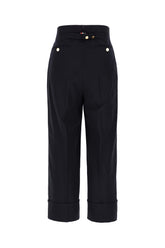 Midnight blue wool pants -  | High Quality Luxury Handbag Shop