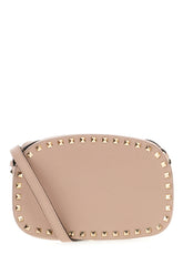 Powder pink leather crossbody bag -  | High Quality Luxury Handbag Shop