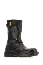 Black leather Bernini boots -  | High Quality Luxury Handbag Shop