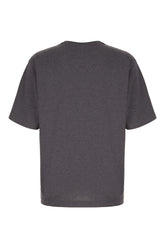 Grey cotton t-shirt -  | High Quality Luxury Handbag Shop