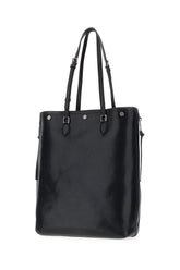 Black leather shopping bag -  | High Quality Luxury Handbag Shop