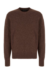 Plum wool blend sweater -  | High Quality Luxury Handbag Shop