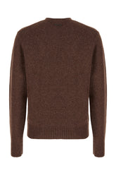 Plum wool blend sweater -  | High Quality Luxury Handbag Shop