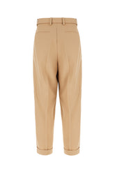 Beige wool pants -  | High Quality Luxury Handbag Shop