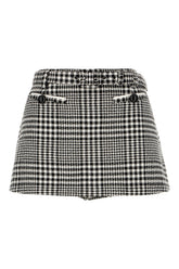Embroidered polyester blend shorts -  | High Quality Luxury Handbag Shop