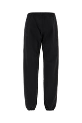 Pantalone jogging in cotone nero -  | High Quality Luxury Handbag Shop
