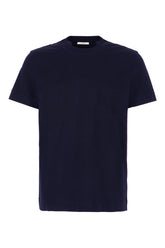 Dark blue cotton t-shirt -  | High Quality Luxury Handbag Shop