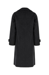 Slate wool coat -  | High Quality Luxury Handbag Shop
