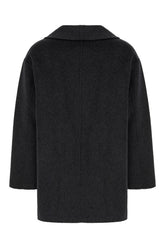 Slate wool coat -  | High Quality Luxury Handbag Shop