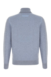 Powder blue cashmere sweater -  | High Quality Luxury Handbag Shop