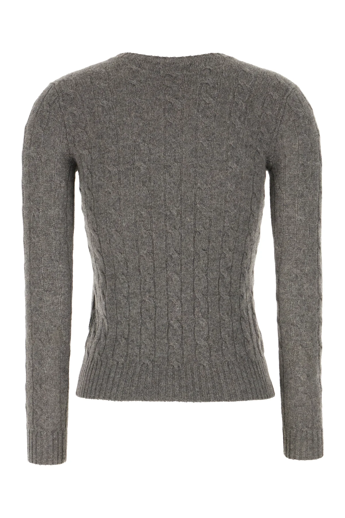 Grey wool blend sweater -  | High Quality Luxury Handbag Shop