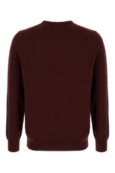 Plum wool sweater -  | High Quality Luxury Handbag Shop