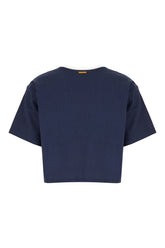 Navy blue cotton t-shirt -  | High Quality Luxury Handbag Shop