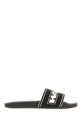 Slippers in gomma nera -  | High Quality Luxury Handbag Shop