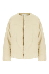 Piumino in cotone crema -  | High Quality Luxury Handbag Shop