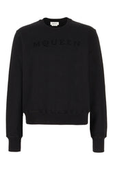Black cotton sweatshirt -  | High Quality Luxury Handbag Shop