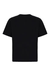 Black cotton t-shirt -  | High Quality Luxury Handbag Shop