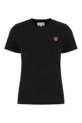 Black cotton t-shirt -  | High Quality Luxury Handbag Shop