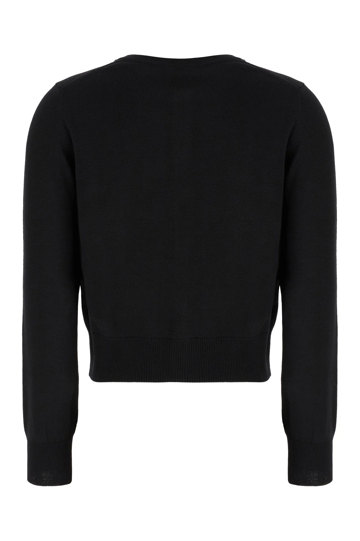 Black wool cardigan -  | High Quality Luxury Handbag Shop