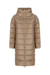 Cappuccino nylon down jacket -  | High Quality Luxury Handbag Shop