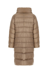 Cappuccino nylon down jacket -  | High Quality Luxury Handbag Shop