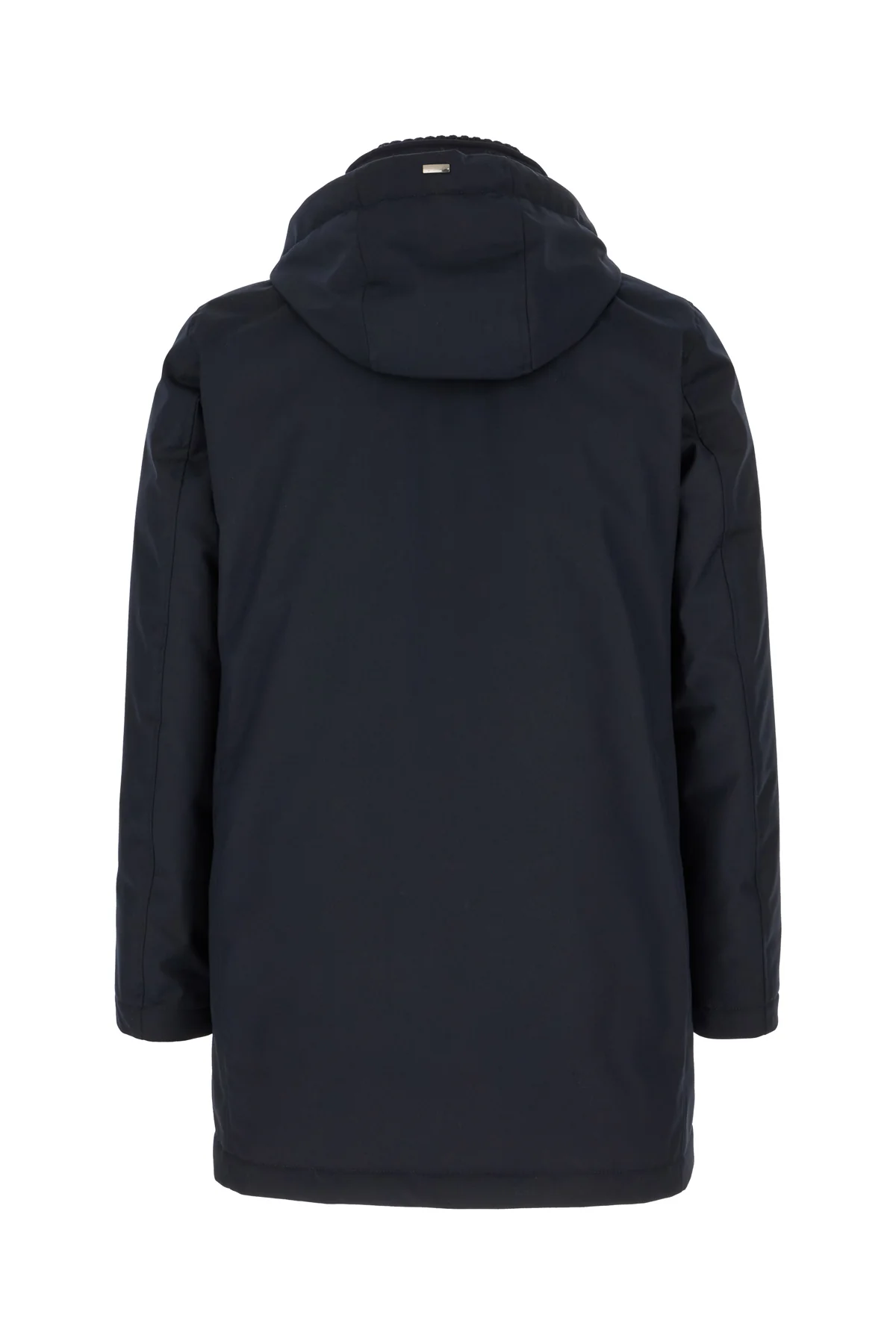 Navy blue polyester blend down jacket -  | High Quality Luxury Handbag Shop