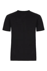 T-shirt in cotone nero -  | High Quality Luxury Handbag Shop