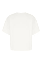 T-shirt in cotone bianco -  | High Quality Luxury Handbag Shop