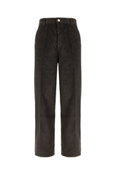 Dark grey corduroy pants -  | High Quality Luxury Handbag Shop