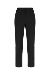 Black stretch polyester blend pants -  | High Quality Luxury Handbag Shop