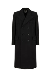 Black wool coat -  | High Quality Luxury Handbag Shop
