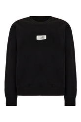 Black cotton sweater -  | High Quality Luxury Handbag Shop