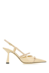 Cream leather Danica pumps -  | High Quality Luxury Handbag Shop