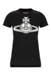Black cotton t-shirt -  | High Quality Luxury Handbag Shop