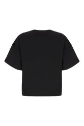 Black cotton t-shirt -  | High Quality Luxury Handbag Shop