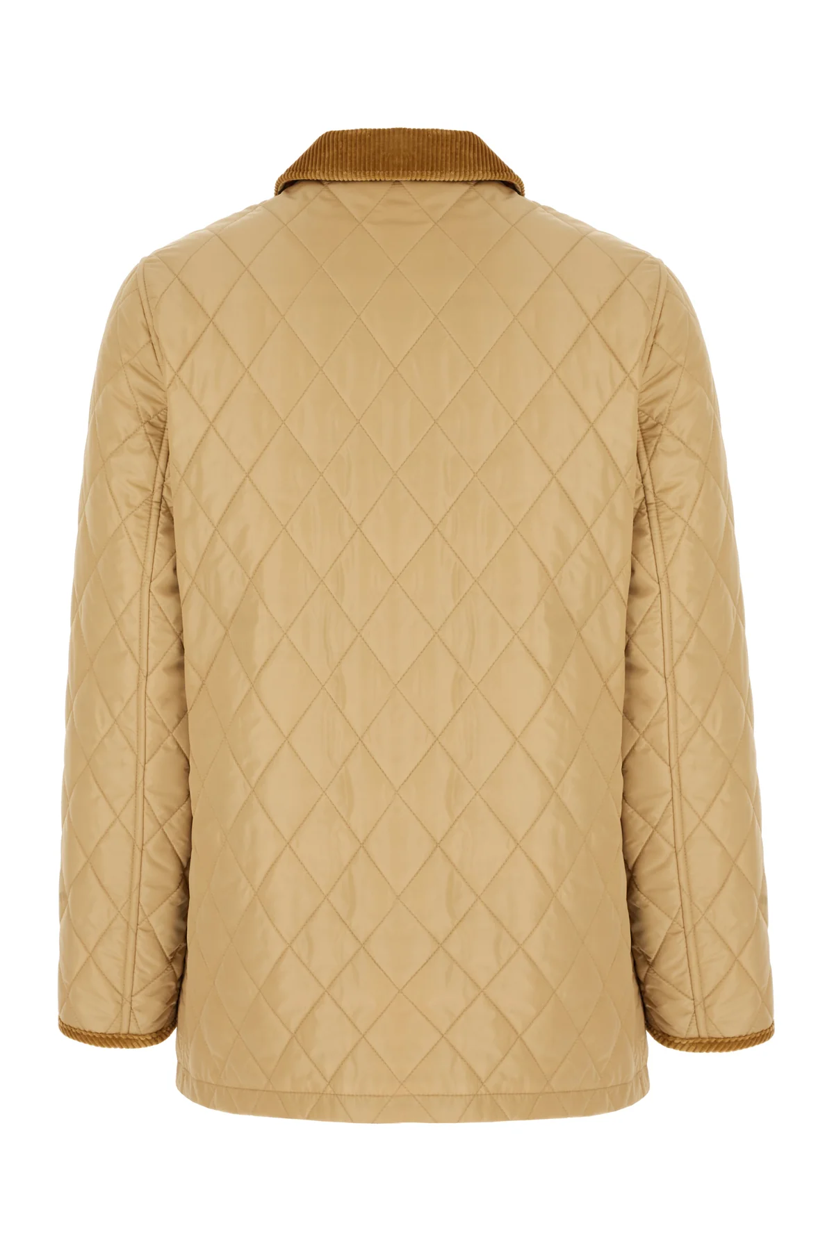 Beige nylon padded jacket -  | High Quality Luxury Handbag Shop