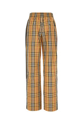 Embroidered poplin pants -  | High Quality Luxury Handbag Shop